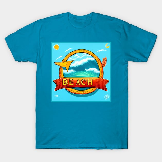 Summer Beach T-Shirt by Akamo